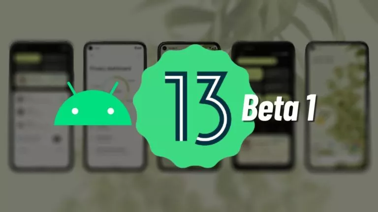 Android 13 beta 1 features