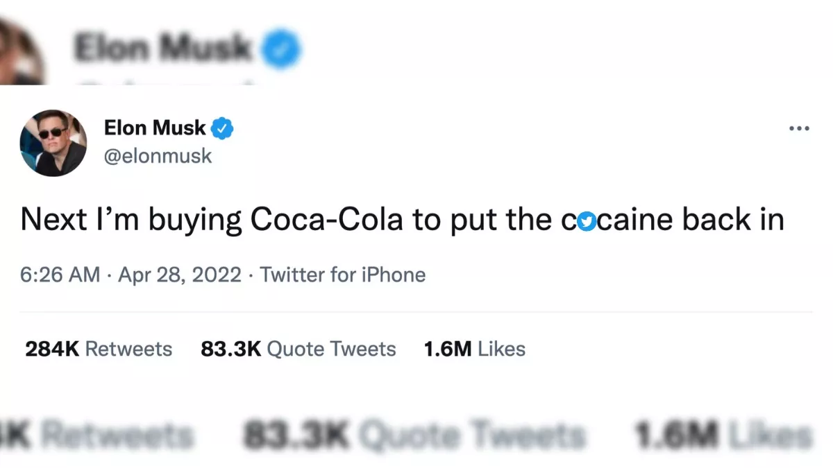 Elon musk coca cola