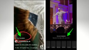 Instagram Use Templates Feature