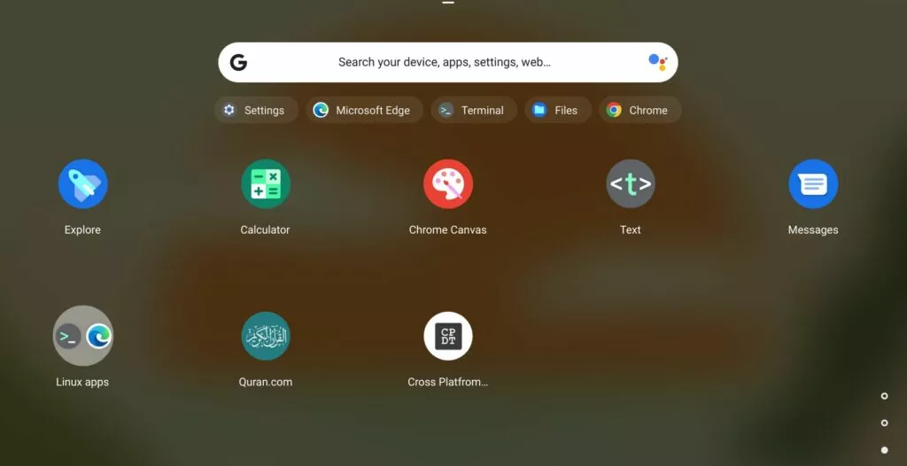 Linux apps folder Chrome OS - Install edge on chromebook