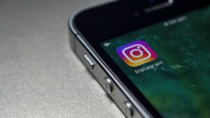 instagram app in an iphone