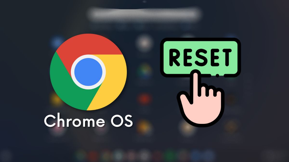 how to factory reset chrome os