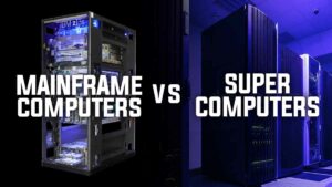 mainframe vs supercomputer