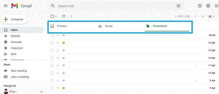 how to delete all mail in gmail in one go