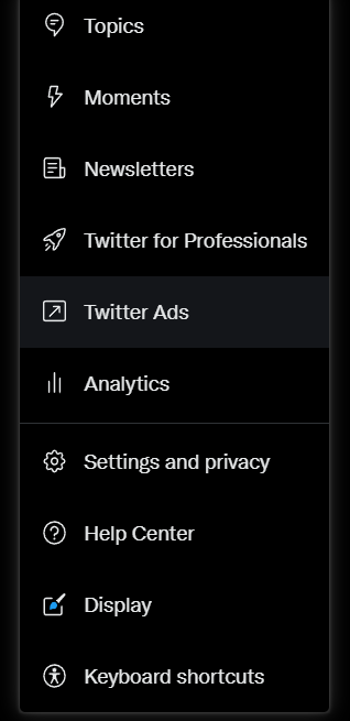 twitter settings and privacy