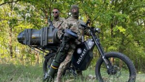 Ukrainian Soldiers Are Using Modified E-Bikes To Carry Anti-Tank Weapons