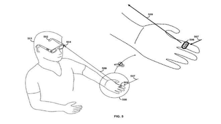 Google AR Glasses Patent Shows It Will Understand Mid-Air Gestures