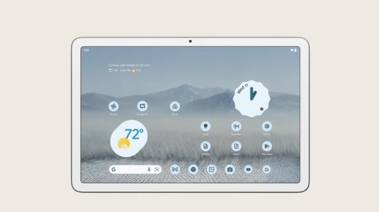 Google Pixel Tablet Teased At I/O 2022