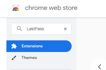 adding lastpass extension to chrome