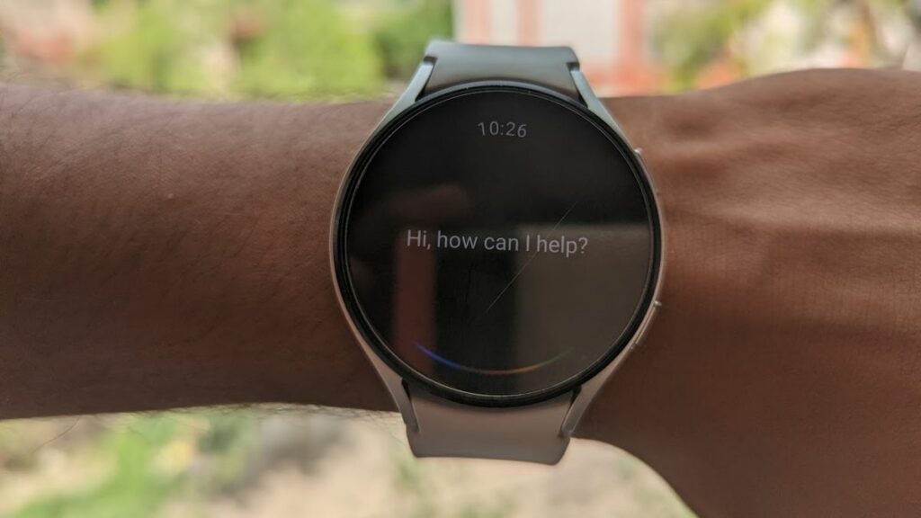 watch4 google assistant