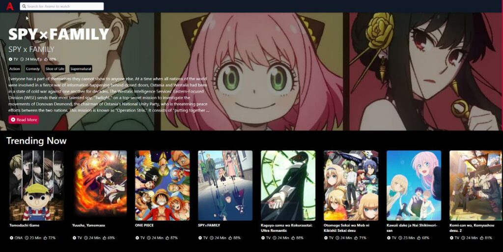 Aniflix - best websites to watch english dubbed anime