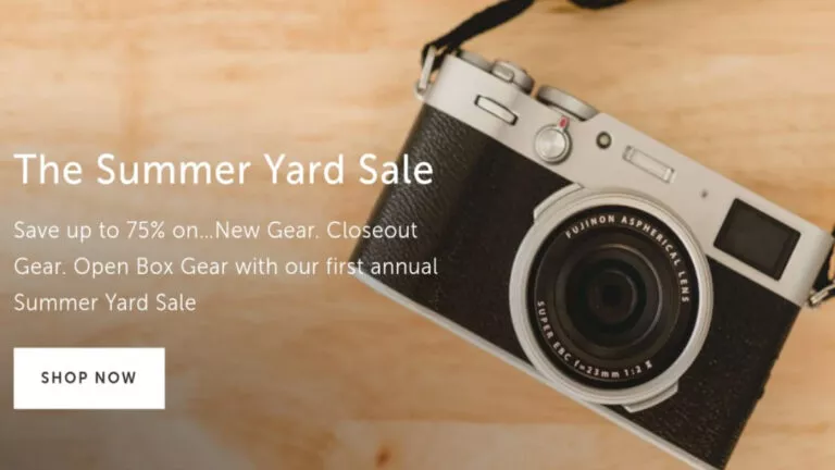 Moment Summer Yard Sale Is Offering 75% Off On New Camera Gear