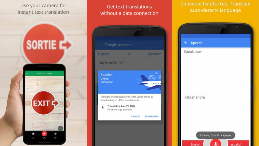 Google Translate best offline translator apps
