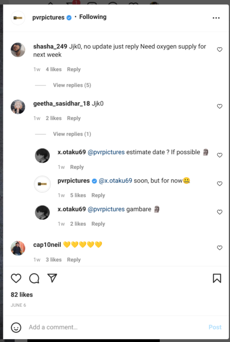 Jujutsu Kaisen 0 instagram comments section-1