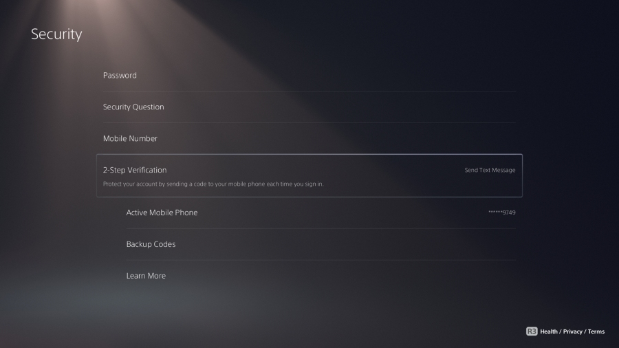 Psn settings store