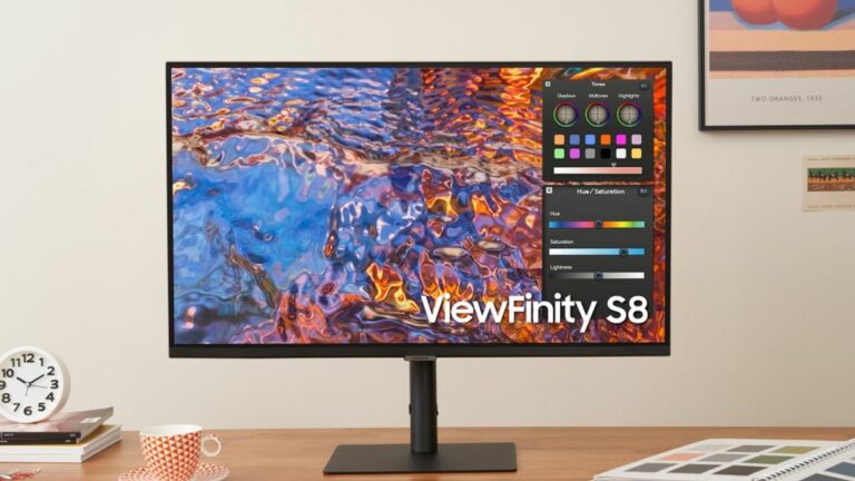 Samsung Launches New ViewFinity S8 Monitor In 32 And 27-Inch Sizes