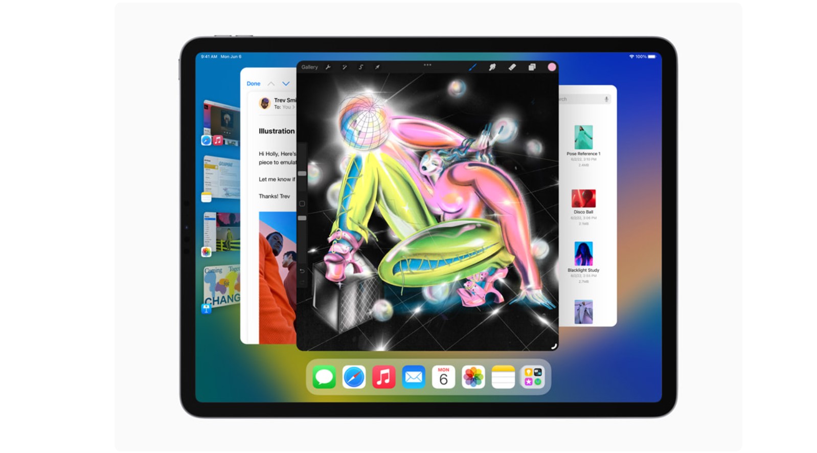 iPadOS 16 Stage Manager