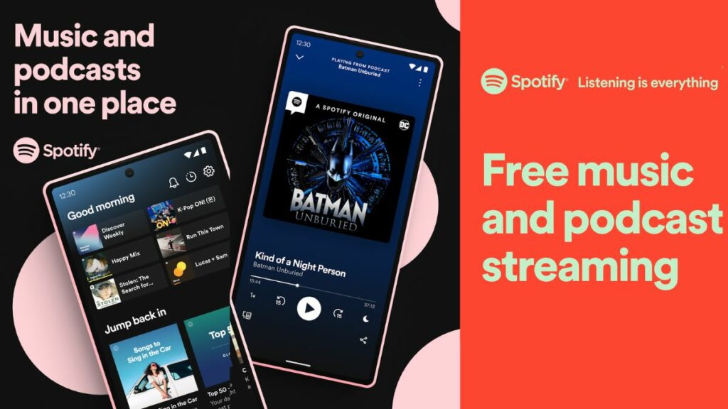 Spotify music and podcasts Best podcast apps