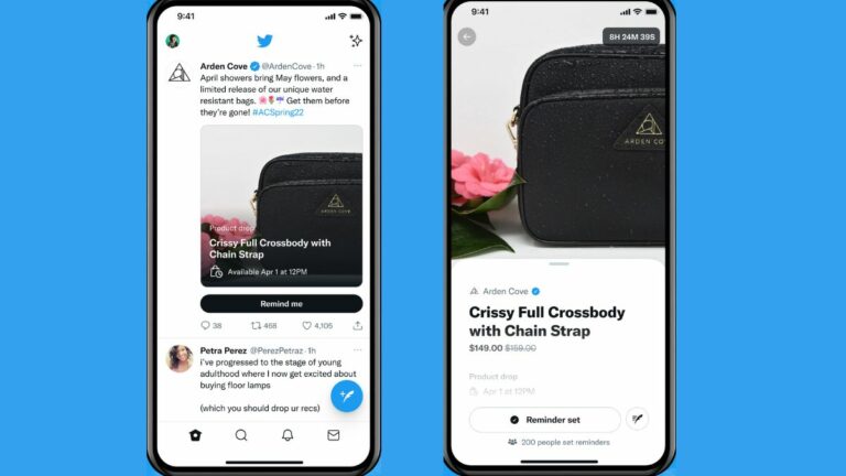 New Twitter Product Drop Feature Is A Shopping Cart With Reminders