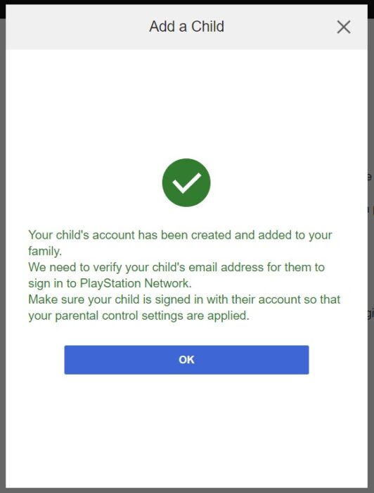 How to set up best sale ps plus for child account