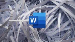 delete a page in ms word