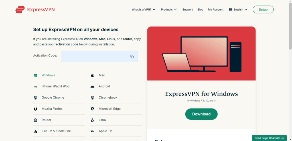 how to set up and use expressvpn