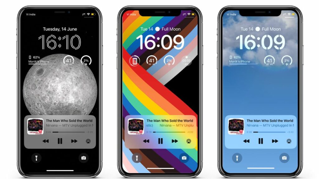 iOS 16 initial impressions- lock screen customization