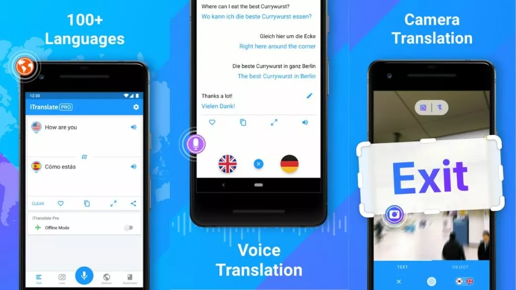 iTranslate translator app