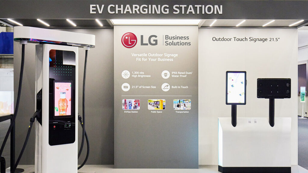 LG EV Charging Station