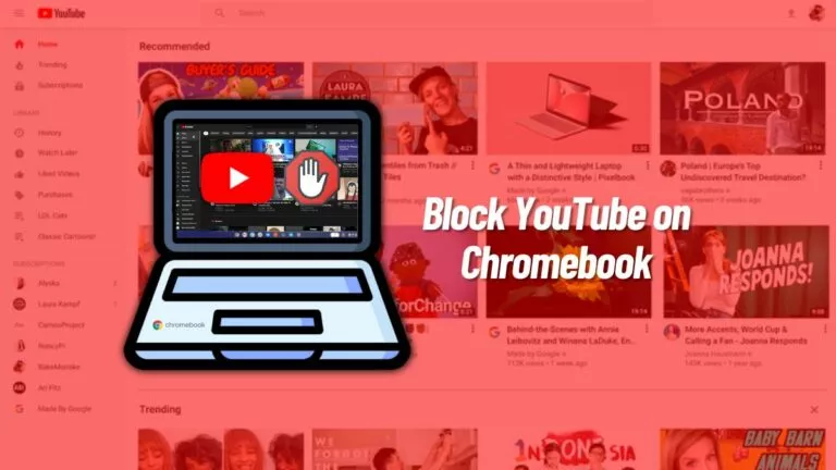 How to block youtube on Chromebook