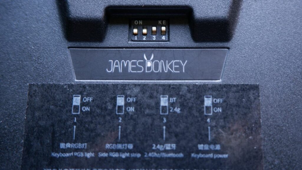 Jamesdonkey RS4 back plate buttons