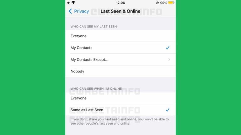 You will soon hide your Whatsapp status from every one