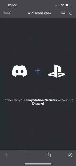 discord PSN account connect