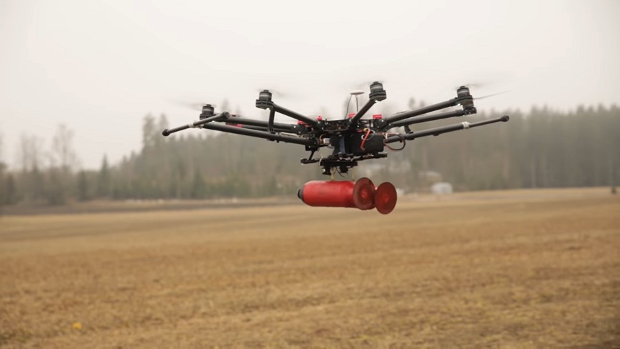 firefighter drone