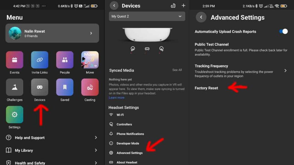 oculus-quest-2-factory-reset-through-app