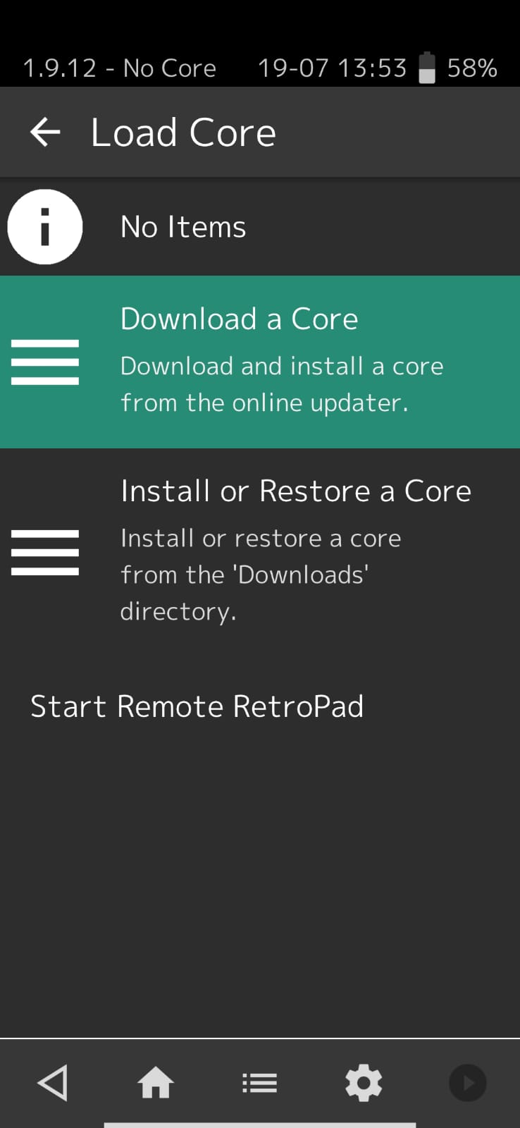 retroarch emulator core