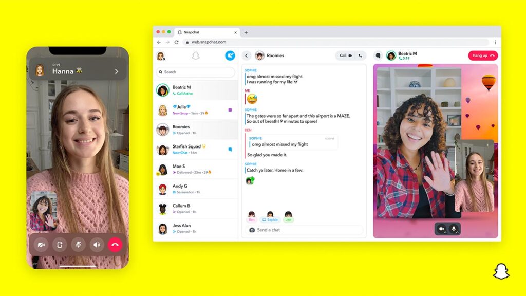 Can The New Snapchat Web Replace Google Meet And Zoom?