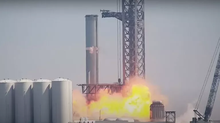 Watch: SpaceX Super Heavy Booster 7 Turns Into Fireball During Ground Testing