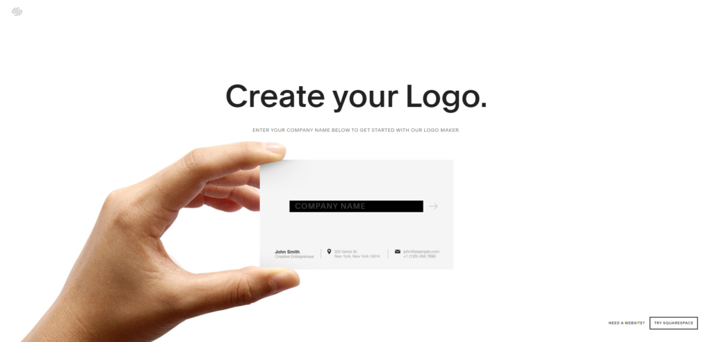 squarespace logo maker