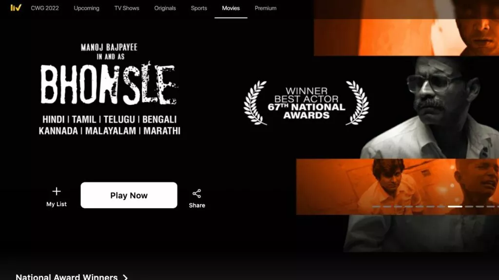 Watch bollywood hindi movies free SonyLIV