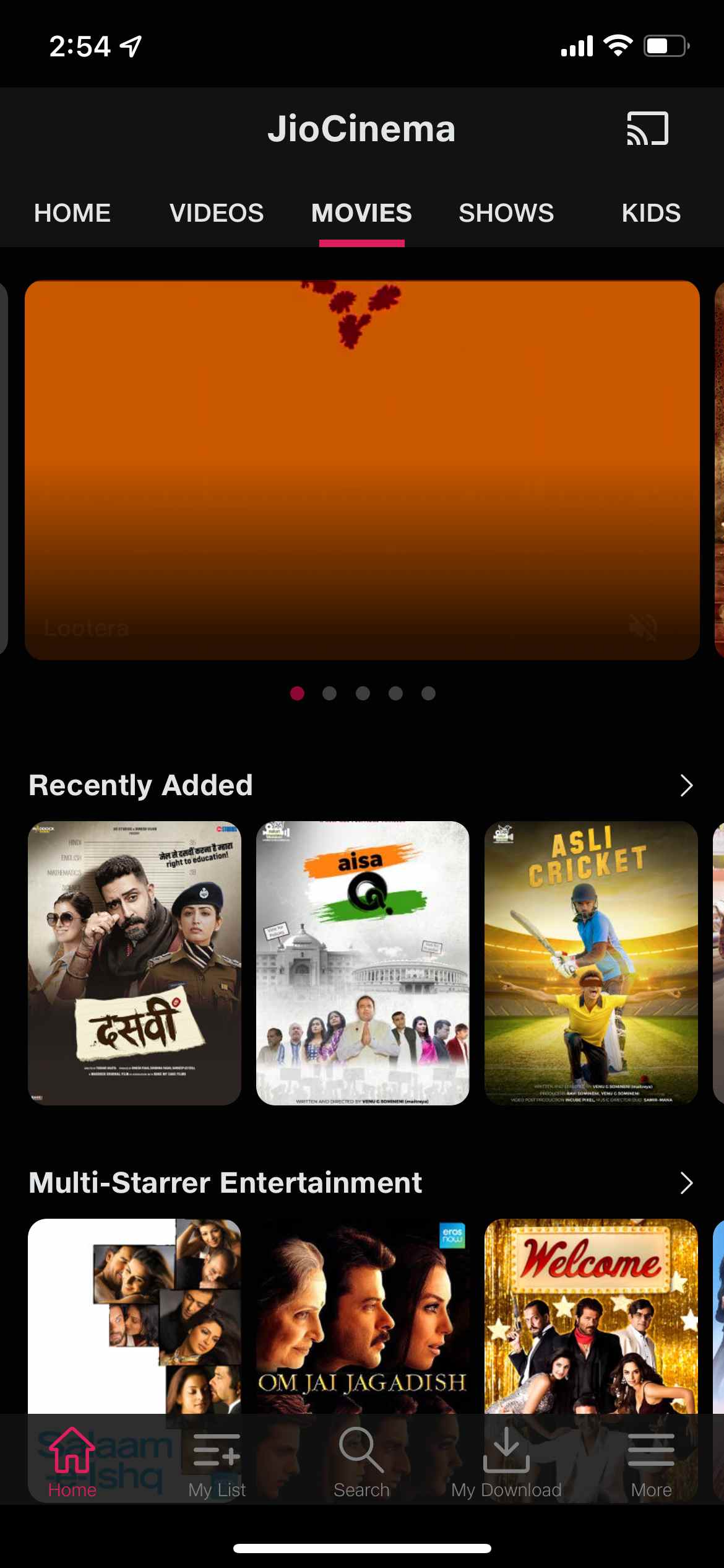 best app to watch bollywood movies for free download