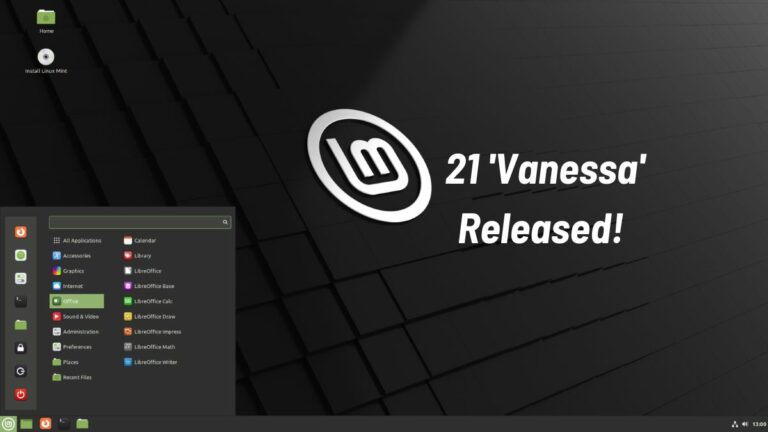 Linux Mint 21 Vanessa Cinnamon released