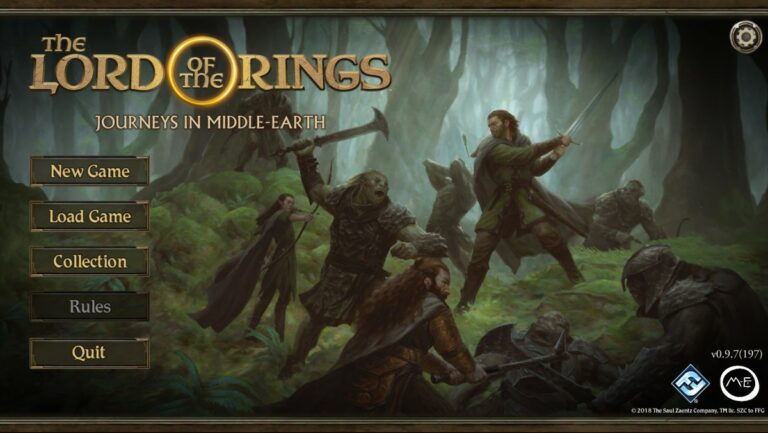 Lord of The Rings game