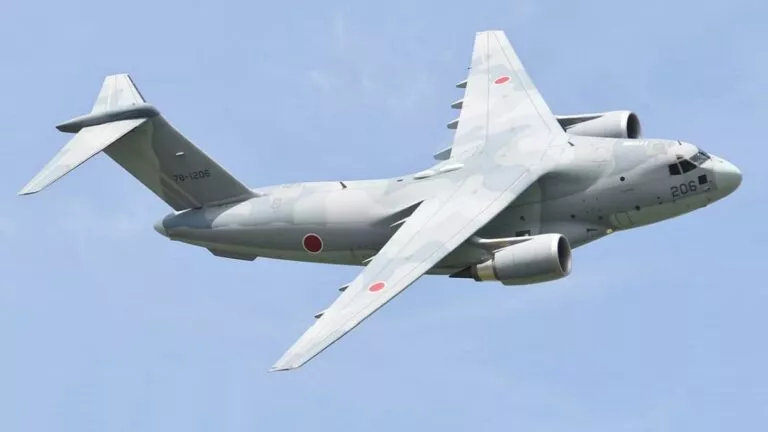 kawasaki c-2 transport plane