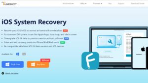 tuneskit iOS system recovery