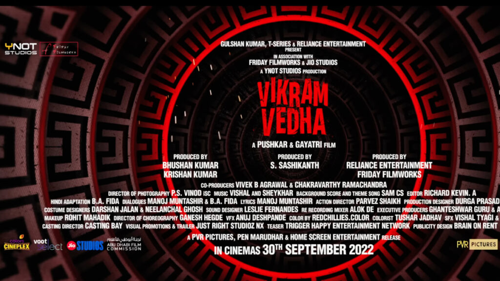 Vikram Vedha OTT release date