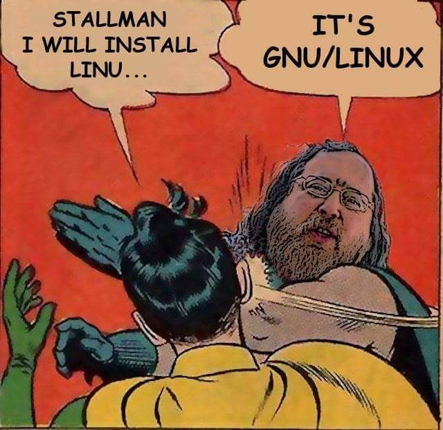 Its GNU/Linux