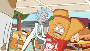 Rick and Morty Wendy's Ad