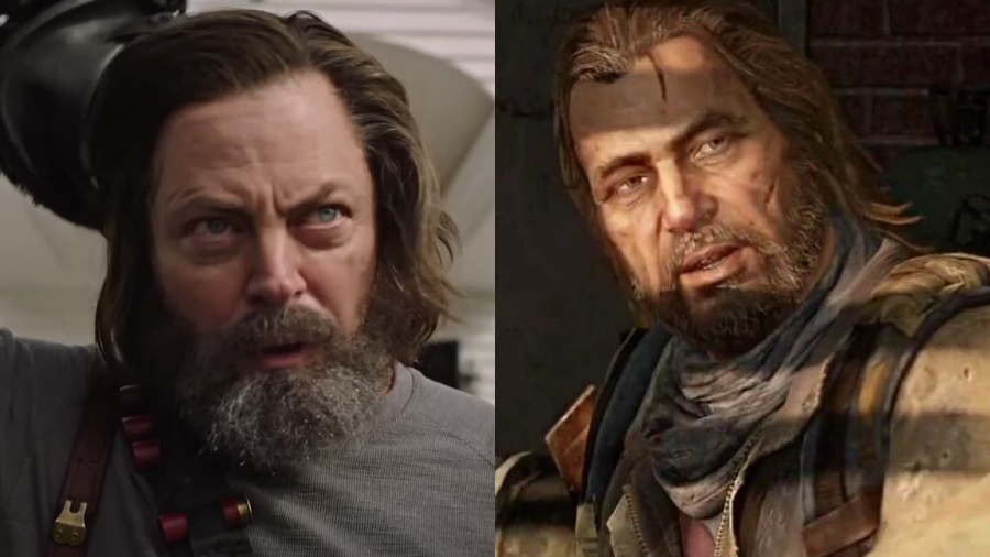 bill nick offerman tlou