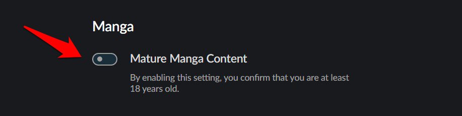 crunchyroll parental controls manga